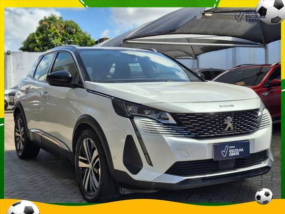 PEUGEOT 3008 1.6 16V THP GASOLINA GRIFFE AUTOMÁTICO PEUGEOT 3008 1.6 16V THP GASOLINA GRIFFE AUTOMÁTICO